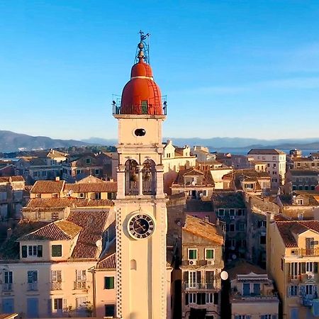 Spacious Maisonette - Roof Top View Of Corfu Port Mantouki Bagian luar foto
