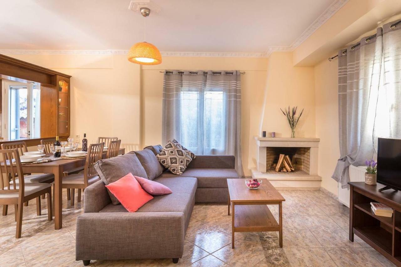 Spacious Maisonette - Roof Top View Of Corfu Port Mantouki Bagian luar foto