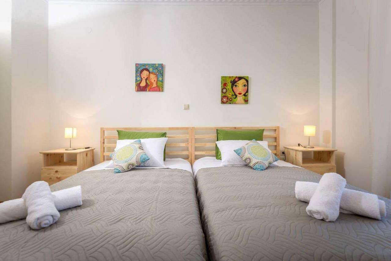 Spacious Maisonette - Roof Top View Of Corfu Port Mantouki Bagian luar foto