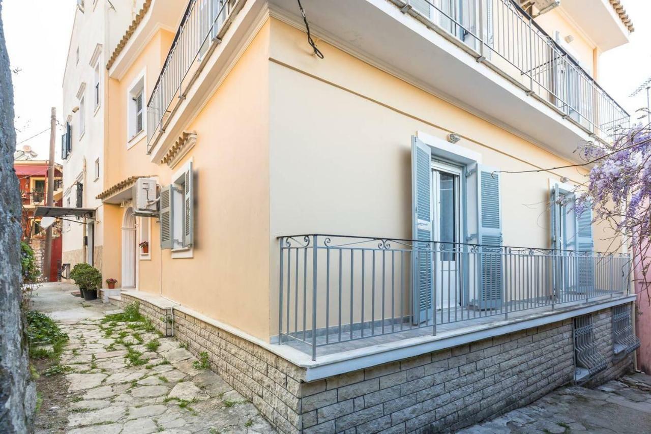 Spacious Maisonette - Roof Top View Of Corfu Port Mantouki Bagian luar foto