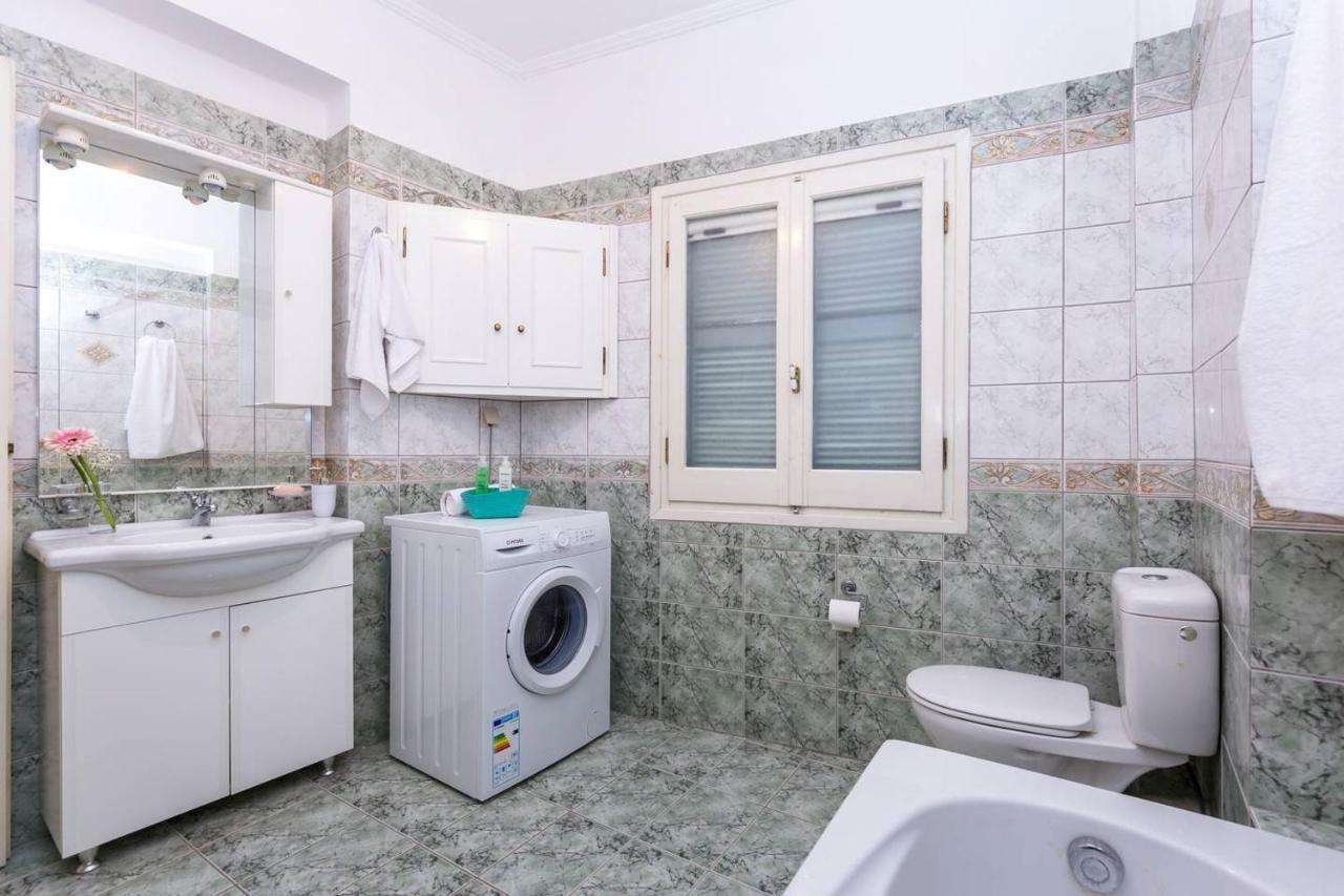Spacious Maisonette - Roof Top View Of Corfu Port Mantouki Bagian luar foto