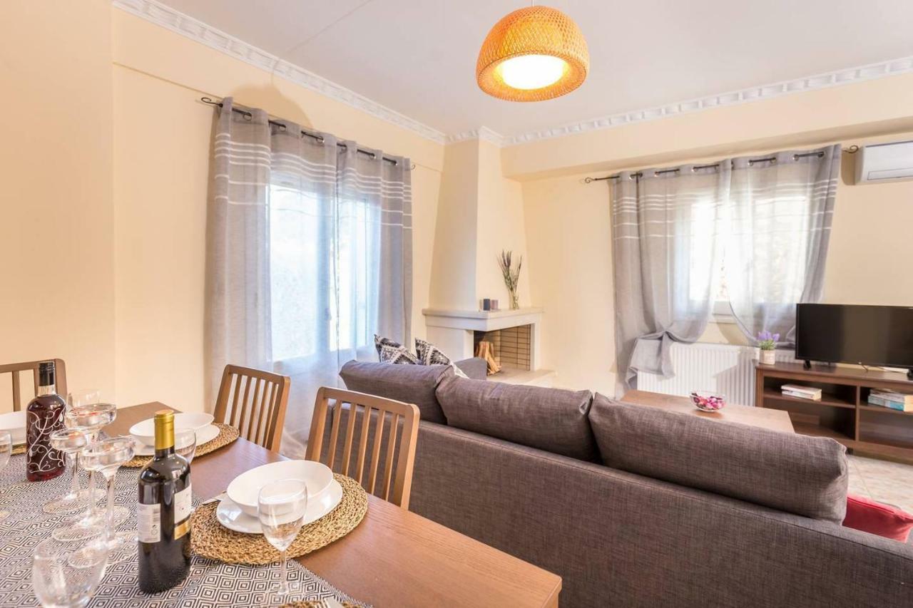 Spacious Maisonette - Roof Top View Of Corfu Port Mantouki Bagian luar foto