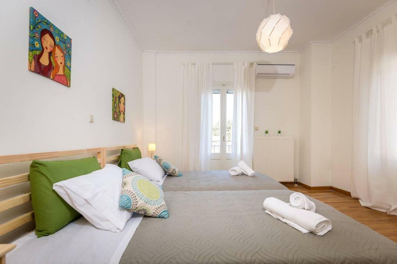Spacious Maisonette - Roof Top View Of Corfu Port Mantouki Bagian luar foto