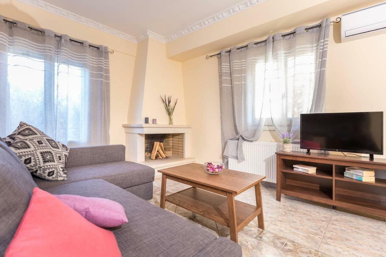 Spacious Maisonette - Roof Top View Of Corfu Port Mantouki Bagian luar foto